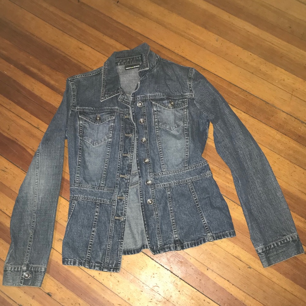 DKNY jean jacket, medium, Used